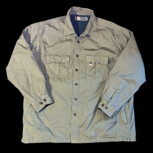 Vintage BASS chore coat barn men’s XL tan work wear country fall outdoors